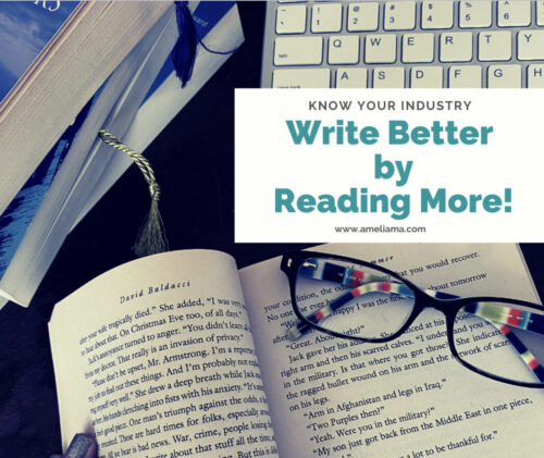 Read More to Write Better - Why Writers Need to Read - Amelia Marina ...